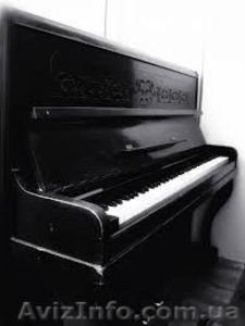 Продам пианино Украина чёрного цвета - <ro>Изображение</ro><ru>Изображение</ru> #1, <ru>Объявление</ru> #898874