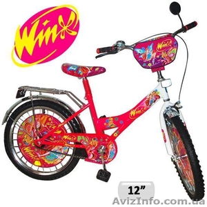 Велосипед 2-х колесный "Winx" 12" - <ro>Изображение</ro><ru>Изображение</ru> #1, <ru>Объявление</ru> #898585