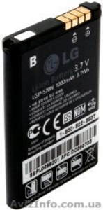 Аккумуляторная батарея для смартфона LG Lgip-520N - <ro>Изображение</ro><ru>Изображение</ru> #1, <ru>Объявление</ru> #912045