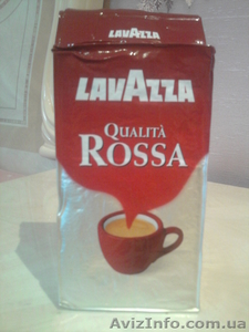 Продам Кофе Lavazza Rossa оригинал с Италии. - <ro>Изображение</ro><ru>Изображение</ru> #1, <ru>Объявление</ru> #917736