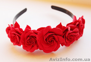 Обруч Красные розы - <ro>Изображение</ro><ru>Изображение</ru> #1, <ru>Объявление</ru> #908145