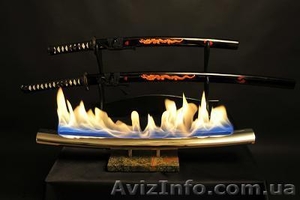 биокамин самурайский меч