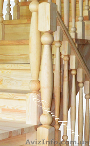 Столб деревянный для лестницы - <ro>Изображение</ro><ru>Изображение</ru> #4, <ru>Объявление</ru> #903860