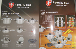 Набор кастрюль «Royalty Line Switzerland» - <ro>Изображение</ro><ru>Изображение</ru> #3, <ru>Объявление</ru> #928555