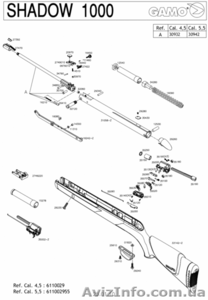 Пневматическая винтовка Gamo Shadow 1000 - <ro>Изображение</ro><ru>Изображение</ru> #4, <ru>Объявление</ru> #928082