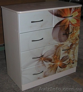 Комоды на телескопах,  в т.ч. с фотофасадами (ФМП). Изготовитель.