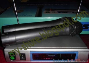 Продается 2х микрофонная радиосистема Shure SM-388 цена 450грн. - <ro>Изображение</ro><ru>Изображение</ru> #1, <ru>Объявление</ru> #939949