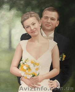 Свадебный подарок портрет маслом по фотографии Портрет невесты КИЕВ - <ro>Изображение</ro><ru>Изображение</ru> #3, <ru>Объявление</ru> #943644