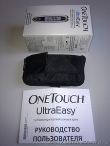 Глюкометр OneTouch UltraEasy (США) новый, в упаковке. - <ro>Изображение</ro><ru>Изображение</ru> #6, <ru>Объявление</ru> #946493
