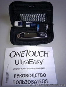 Глюкометр OneTouch UltraEasy (США) новый, в упаковке. - <ro>Изображение</ro><ru>Изображение</ru> #7, <ru>Объявление</ru> #946493