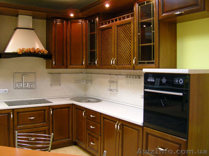 изгоравливаем кухни из массива состаренного дерева,  деревянная мебель