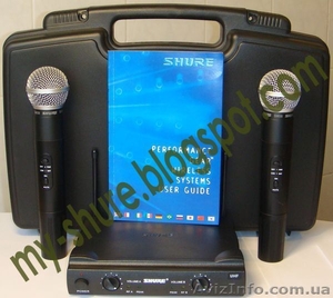 Продается радиосистема Shure UT4 UHF-2 SM58, два радиомикрофона - <ro>Изображение</ro><ru>Изображение</ru> #1, <ru>Объявление</ru> #939953