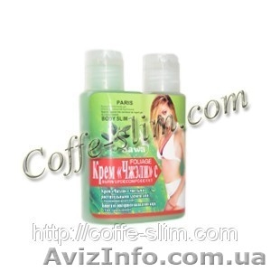 Крем для похудения Чжели с растительными элементами.