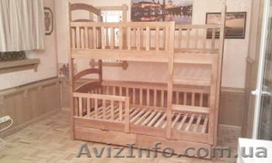 Двухъярусная кровать Карина-Люкс от производителя - <ro>Изображение</ro><ru>Изображение</ru> #2, <ru>Объявление</ru> #961159