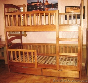 Двухъярусная кровать Карина-Люкс от производителя - <ro>Изображение</ro><ru>Изображение</ru> #1, <ru>Объявление</ru> #961159