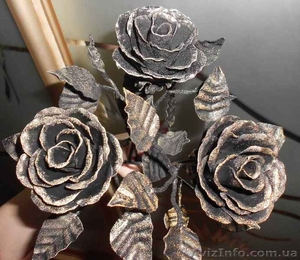 Кованые розы и металла - <ro>Изображение</ro><ru>Изображение</ru> #1, <ru>Объявление</ru> #980708