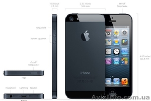Продам Apple Iphone 5 16GB черный новый!!!! NEVERLOCK  - <ro>Изображение</ro><ru>Изображение</ru> #1, <ru>Объявление</ru> #971892