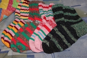 Вязаные тёплые носки спицами под заказ Бровары - <ro>Изображение</ro><ru>Изображение</ru> #1, <ru>Объявление</ru> #972069