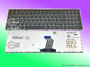 Клавиатура для ноутбука LENOVO IdeaPad Y570 черная - <ro>Изображение</ro><ru>Изображение</ru> #1, <ru>Объявление</ru> #983422