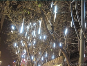 Новогоднее украшение деревьев,фасадов,улиц.Гирлянды на деревья.Тающая сосулька - <ro>Изображение</ro><ru>Изображение</ru> #1, <ru>Объявление</ru> #971424