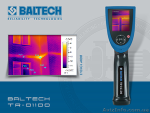 Недорогой тепловизор, BALTECH TR-01100, энергоаудит, тепловая диагностика - <ro>Изображение</ro><ru>Изображение</ru> #1, <ru>Объявление</ru> #992689