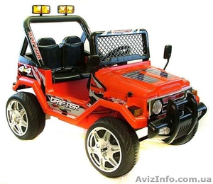 2х местный детский электромобиль джип 618R 