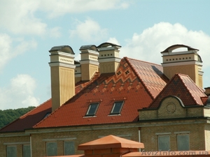 Кровельные работы-керамическая черепица