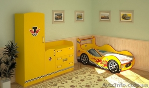 Кровать-машинка "Такси" - <ro>Изображение</ro><ru>Изображение</ru> #3, <ru>Объявление</ru> #995774