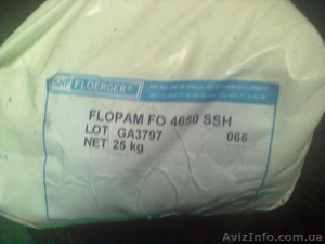 Флокулянт Flopam FO 4650 SSH - <ro>Изображение</ro><ru>Изображение</ru> #1, <ru>Объявление</ru> #1001443