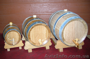Производство бочек для вина и коньяка из колотого дуба - <ro>Изображение</ro><ru>Изображение</ru> #1, <ru>Объявление</ru> #1005434