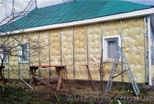 Утепление фасада дома даже зимой - <ro>Изображение</ro><ru>Изображение</ru> #3, <ru>Объявление</ru> #1005339