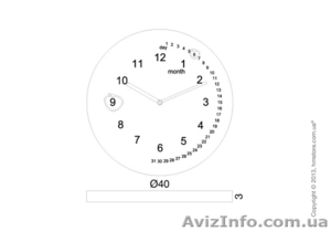 Настенные часы Progetti, купить - <ro>Изображение</ro><ru>Изображение</ru> #3, <ru>Объявление</ru> #1030641