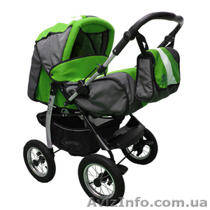 Коляска Anmar Rosse Golden на надувных колесах