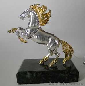 Продажа Серебряная миниатюрная скульптура  коня - <ro>Изображение</ro><ru>Изображение</ru> #2, <ru>Объявление</ru> #1042608