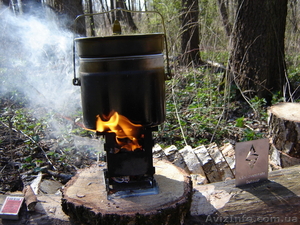 Походная мини-печь для туриста