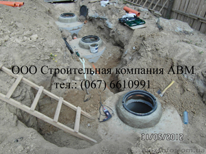 Канализация из бетонных колец - <ro>Изображение</ro><ru>Изображение</ru> #1, <ru>Объявление</ru> #1100868