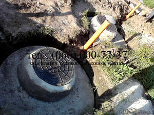 Септик из бетонных колец, автономная канализация - <ro>Изображение</ro><ru>Изображение</ru> #3, <ru>Объявление</ru> #1100858