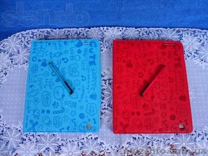 Чехол Magic Girl Smart (голубой, бордовый) для ipad 2,3,4 с подставкой - <ro>Изображение</ro><ru>Изображение</ru> #1, <ru>Объявление</ru> #1114037