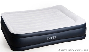 Кровать надувная Intex (208х152х48 см) со встроенным насосом Цена: 709 гривен - <ro>Изображение</ro><ru>Изображение</ru> #1, <ru>Объявление</ru> #1116424