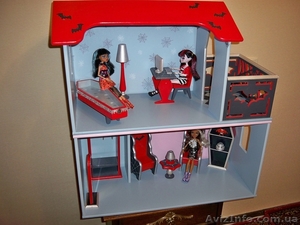 Monster High. Кукольный домик и мебель для кукол Монстер Хай в Киеве - <ro>Изображение</ro><ru>Изображение</ru> #2, <ru>Объявление</ru> #1148818