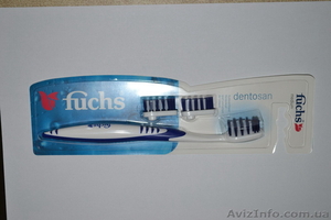 Зубные щетки fuchs Dentosan medium  со сменными головками, Германия - <ro>Изображение</ro><ru>Изображение</ru> #2, <ru>Объявление</ru> #777423