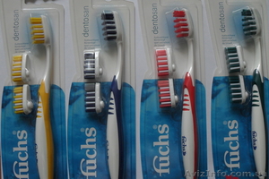 Зубные щетки fuchs Dentosan medium  со сменными головками, Германия - <ro>Изображение</ro><ru>Изображение</ru> #3, <ru>Объявление</ru> #777423