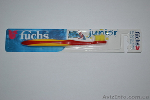 Детская зубная щетка fuchs Junior, Германия - <ro>Изображение</ro><ru>Изображение</ru> #2, <ru>Объявление</ru> #777556