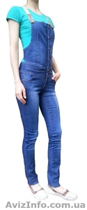 Продам женский джинсовый комбинезончик - <ro>Изображение</ro><ru>Изображение</ru> #1, <ru>Объявление</ru> #1155788