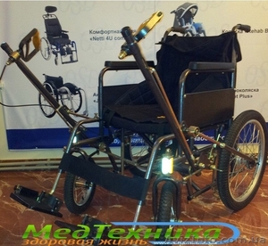 Инвалидная коляска с рычажным приводом ДККС  - <ro>Изображение</ro><ru>Изображение</ru> #1, <ru>Объявление</ru> #1162847