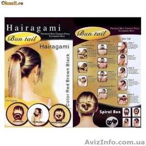 Заколки для волос Hairagami Bun Tail - <ro>Изображение</ro><ru>Изображение</ru> #1, <ru>Объявление</ru> #1167853
