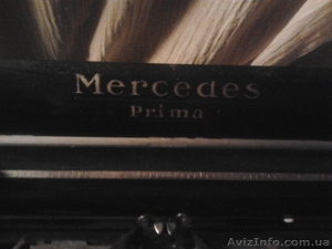 Печатная машинка Mercedes Prima - <ro>Изображение</ro><ru>Изображение</ru> #3, <ru>Объявление</ru> #1157141