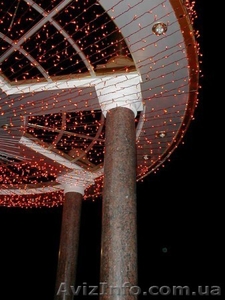 Новогоднее оформление города,новогодняя иллюминация. Монтаж световых гирлянд. - <ro>Изображение</ro><ru>Изображение</ru> #4, <ru>Объявление</ru> #1164496