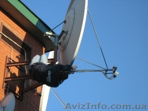 Установка и настройка спутниковых антенн,  выезд мастера