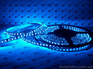 Светодиодная (LED) лента 60SMD(5050)12V 5м. Синий цвет  - <ro>Изображение</ro><ru>Изображение</ru> #4, <ru>Объявление</ru> #1157662